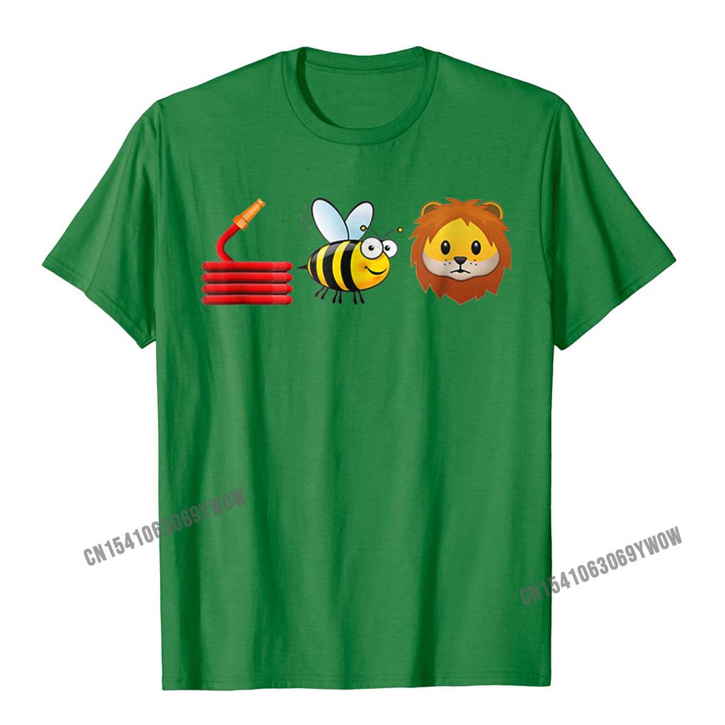 Hose Bee Lion T-Shirt I Am A FireFighter T-Shirt Camisas New Design Summer Tops T Shirt Cotton T Shirt For Classic