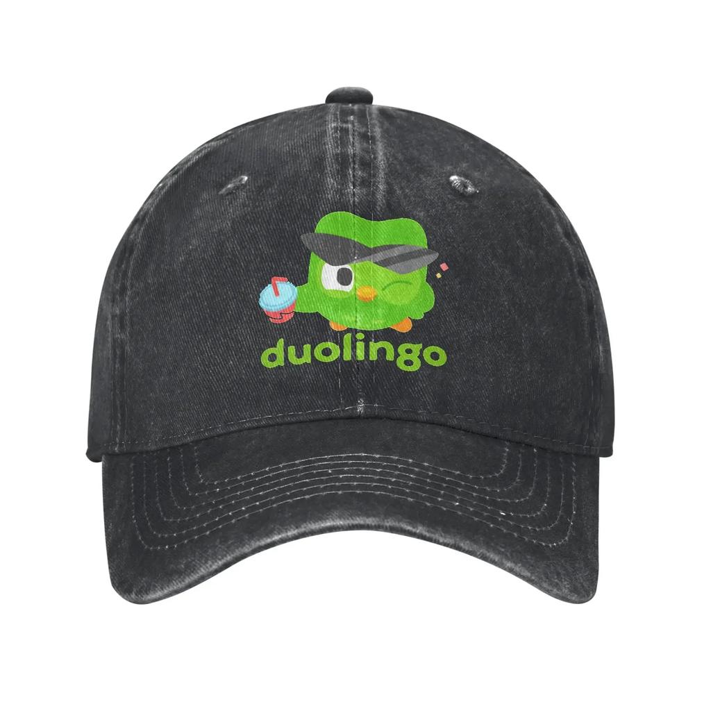 Кепка для бейсбола Duolingo Owl Kawaii Sun Унисекс для взрослых с принтом Hip Hop Кепки Летние yk Смешные Теннисные Скейтборд Горячая Распродажа Бейсболки