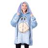 Winnie the Pooh Womens/Ladies Eeyore Blanket Hoodie