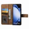 Кожаный кошелек-книжка для Samsung Galaxy Z Fold 7 6 5 4 3 с поддержкой MagSafe, магнитный, со съемным держателем для карт, чехол MW-02Fold
