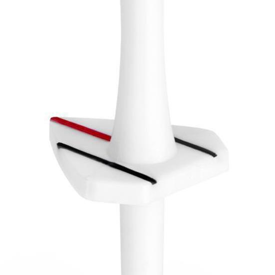 6 шт. пластиковые футболки для гольфа уменьшают трение и сопротивление профессиональные футболки для гольфа 7,5/8/8,5 см изогнутые сервировочные штифты тренировочный мяч для гольфа