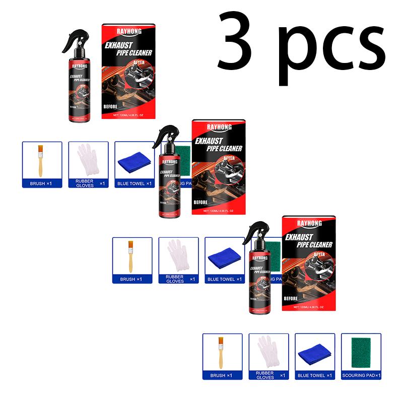 RAYHONG Автомобильный выхлоп Многофункциональный очиститель для предотвращения ржавчины на металле Выхлопная труба Техническое обслуживание мотоциклетного оборудования