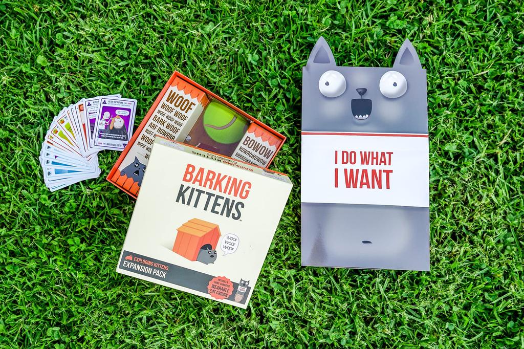 Barking Kittens — третье дополнение к Exploding Kittens
