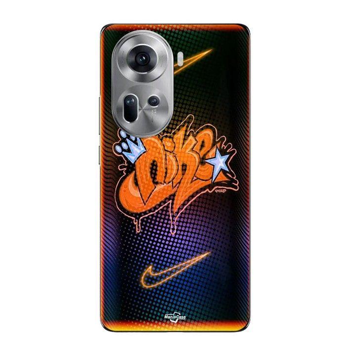 Coque Pour Oppo Reno 11 5g Nike just do it orange Maniacase