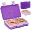 Interlayer Microwave Oven Bento Box Divided Leakproof Storage Box Single-layer Food Container