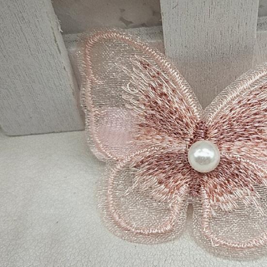 5 шт. женские заколки для волос 3D сетчатая пряжа бабочка декор легкие тканевые заколки для волос аксессуары для украшения волос