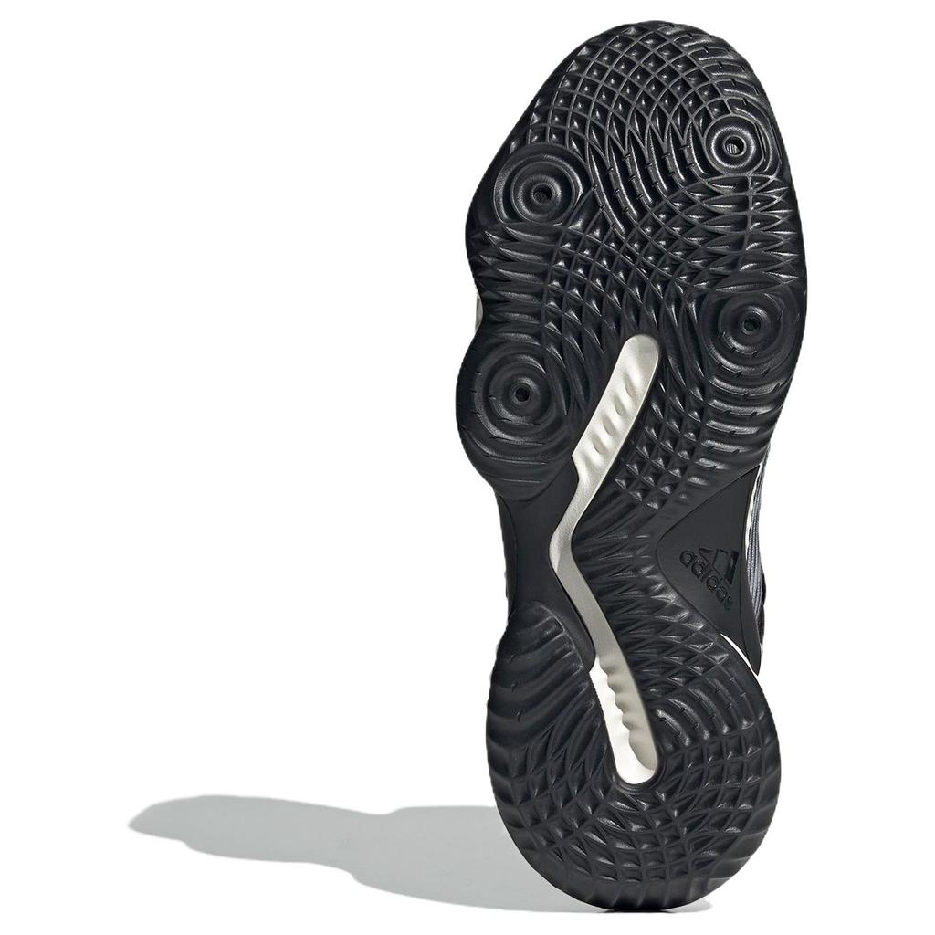 Adidas PRO VENTILATE Cushioned Slip-Resistant Mid-Top Basketball Shoes Unisex Black White Green Sneakers JH8079