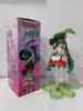 21CM Anime Hatsune Miku Figure Cute Model Fairy Tale Green Leaves Thumbelina PVC Action Figure Collection Model Doll Toys Gift