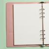 Refillable Loose Leaf Notebook Cover Macaroon Color Journal Agenda Planner Cover  Notes