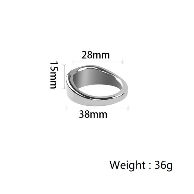 Металлический замок для пениса из нержавеющей стали, кольцо для задержки эякуляции, шар для мошонки, носилки, кольцо для эрекции, раб, мужской секс-игрушка для мужчин