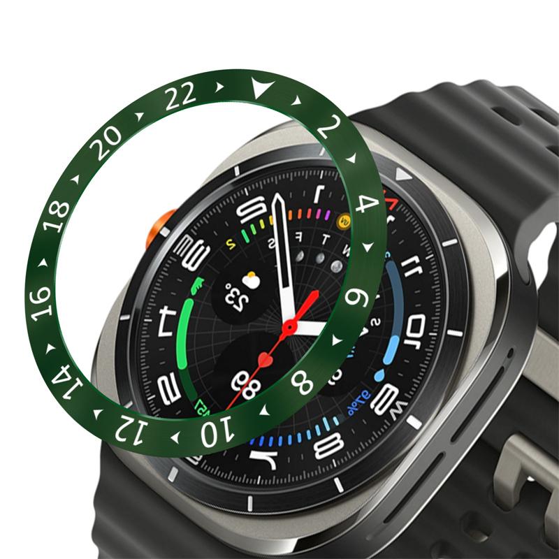 For Samsung Galaxy Watch 7 Ultra 47mm Bezel Ring Metal Protecive Case Cover For Galaxy Watch Ultra Protector Shell Accessoris