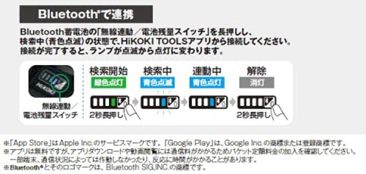 HiKOKI 36V беспроводной ударный квадрат с автоматической остановкой, совместимый с подключенными по Bluetooth аккумуляторами x кейс, гаечный ключ, привод, 19 мм, функция, приложения, 2, зарядное устройство,