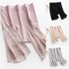 Safety Shorts For Women Summer Plus Size 5XL Solid Color High Waist Boxers Panties Sexy Lace Anti Chafing Pants