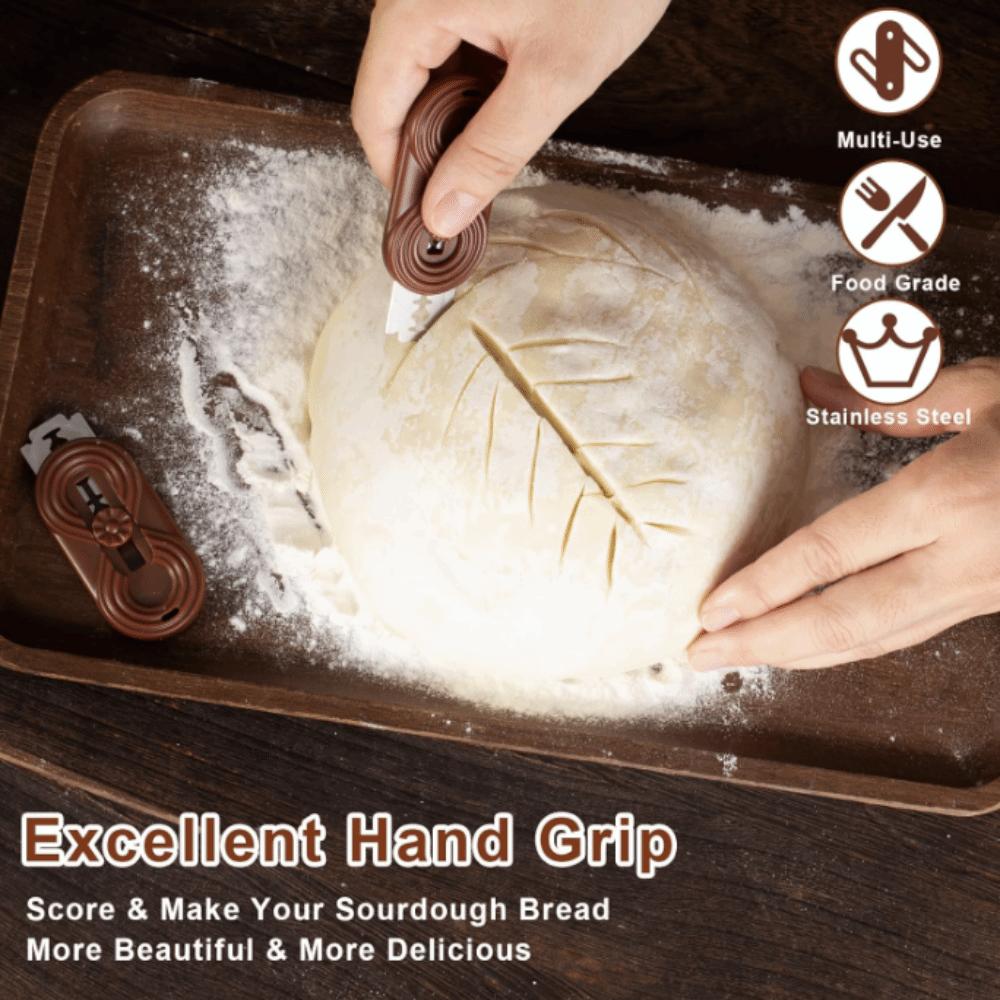 Self-attaching Storage Base Bread Lame Tool ABS Shell Handle Sourdough Baking Accessories