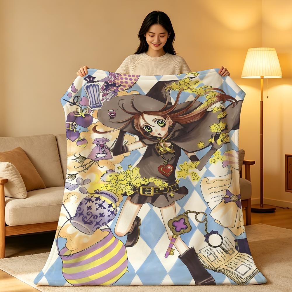 Anime S-Sugar S-Sugar R-Rune Throw hot High-Density Short Plush Blanket Soft Skin-Friendly for Sofa Nap Air-Conditioned Room