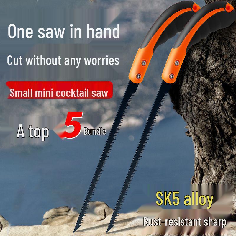 Ручная пила из марганцевой стали для деревообработки, садоводства и бытового использования