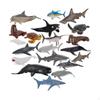 20 Pieces Marine Aniaml Figures Playset Realistic Deep Sea Animal Figurines Educational Toy