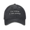 Винтажные Кепки-бейсболки Rivalry Im Coming To The Cottage для Унисекс Женщин Стирка Snapback Кепка Кепки Шляпа для Путешествий на Открытом Воздухе Подарок