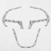 Toworldit Interior Accessories Bling Crystal Rhinestone Steering Wheel Dashboard Decoration Cover Trim Sticker Compatible with Dodge Challenger 2015-