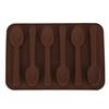 Dioche Cake Mold Chocolate Cake Non-Stick Mold Spoon Shape DIY Baking Mold Tool Baking Utensils