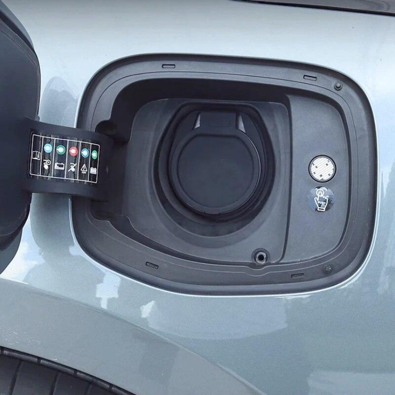 Для ZEEKR 001 защитная крышка порта зарядки резиновая водонепроницаемая пылезащитная крышка