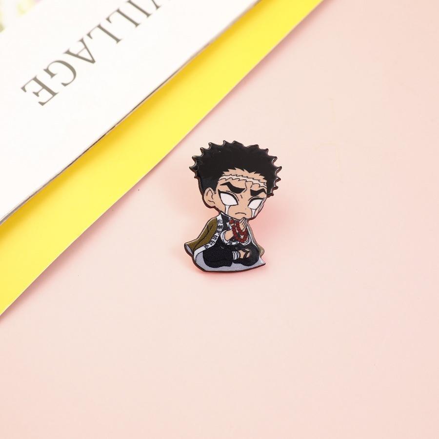 16 стилей японской аниме-броши «Убийца демонов», акриловая брошь, украшение «сделай сам», рюкзак, одежда, шляпа, подарки для друга, настраиваемая