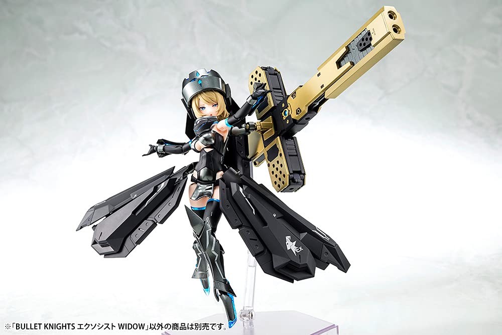 Megami Device BULLET KNIGHTS Экзорцист WIDOW Масштаб Пластик Приблизительно 150 мм в высоту 1/1 Модель,