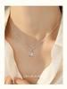 925 Silver Zircon Star Necklace - Women's Summer 2023 Light Luxury Clavicle Chain, Niche Design Gift
