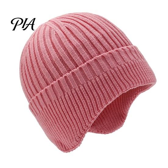 Soft Fleece Lined Thermal Hat Winter Knitted with Ear Flaps for Men, Hat, Stretchy Versatile Fashion Shopping And Outings Cap, Cold Weather