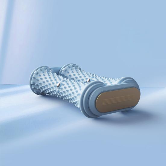 Double-Row Foot Massage Roller Plantar Fasciitis Muscle Sore Foot Arch Pain Relief Deep Tissue Relaxation Physical Therapy Fascia Roller