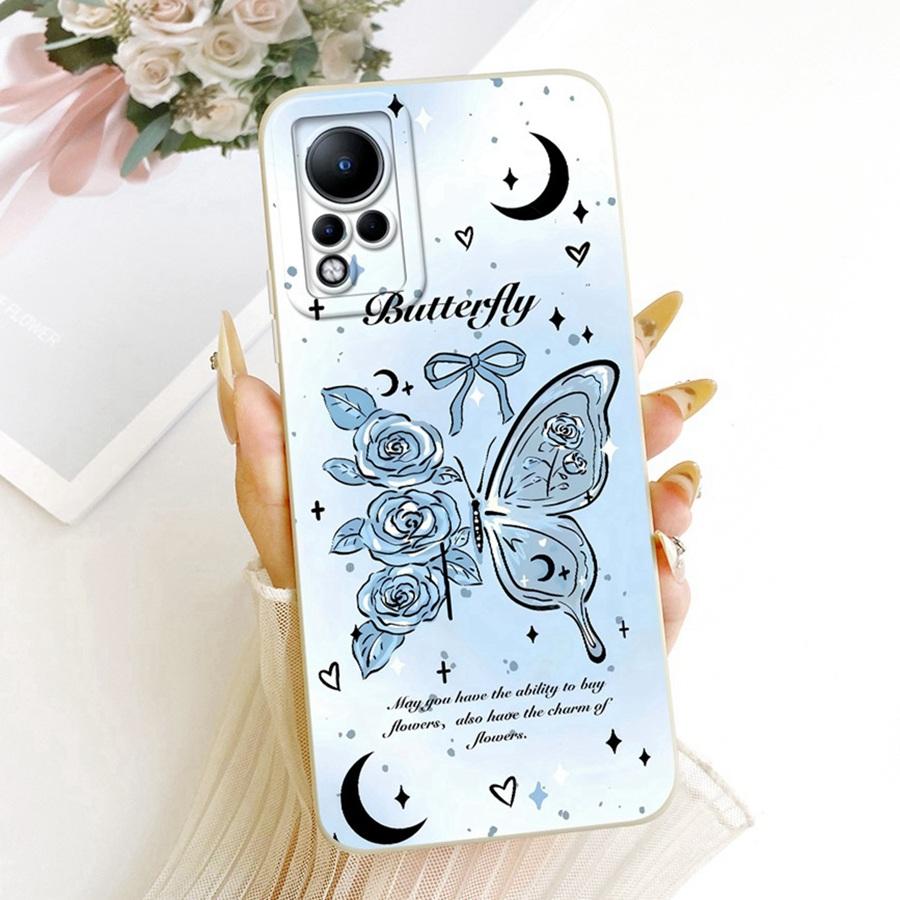 Чехол Для Infinix Note 11 X663 Дизайн с мультяшными кроликами Жидкая Простота Чехол Для Infinix Note 12i 2022 Note12 G88 Coque Capa