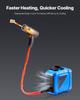 Induction Heater Bolt Removal, 1800W 230V Magnetic Induction Heater Kit, Handheld Nut Buster Tool, Mini Heating Machine for Rusty Screw Removing, Car