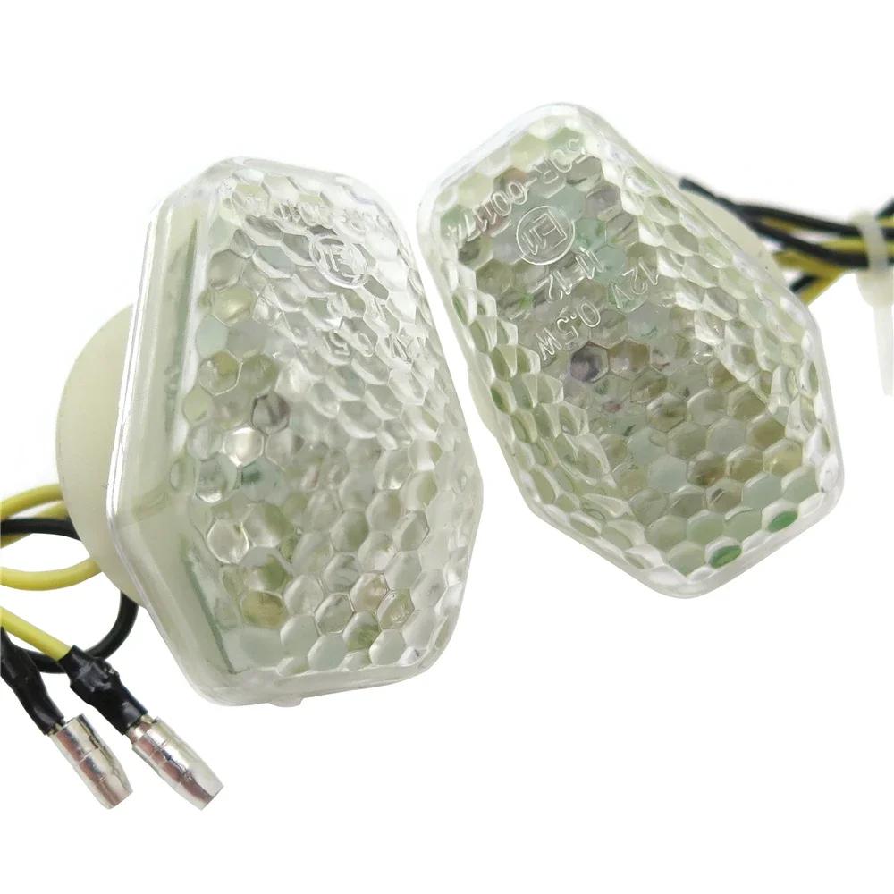 Motorcycle Parts Smoke Flush Mount LED Turn Signals for Suzuki GSXR 600 750 2001-2005 2002 2003 Clear