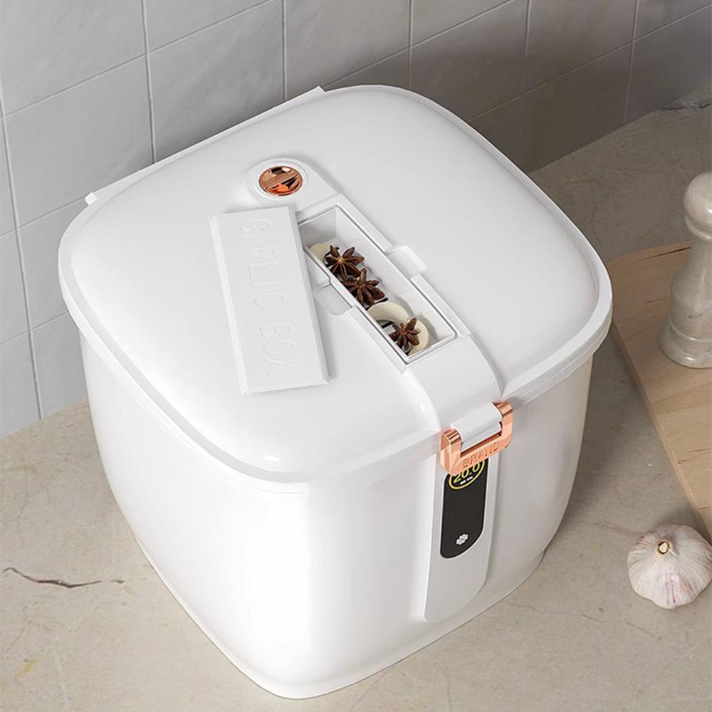 Контейнер для риса, защищенный от насекомых, влагостойкий ящик для риса, герметичная банка для зерна, кухонный контейнер, ящик для хранения риса, 5/10 кг ведра для риса