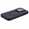 For iPhone 16 Pro Magnetic Case Kickstand TPU+PC Phone Cover