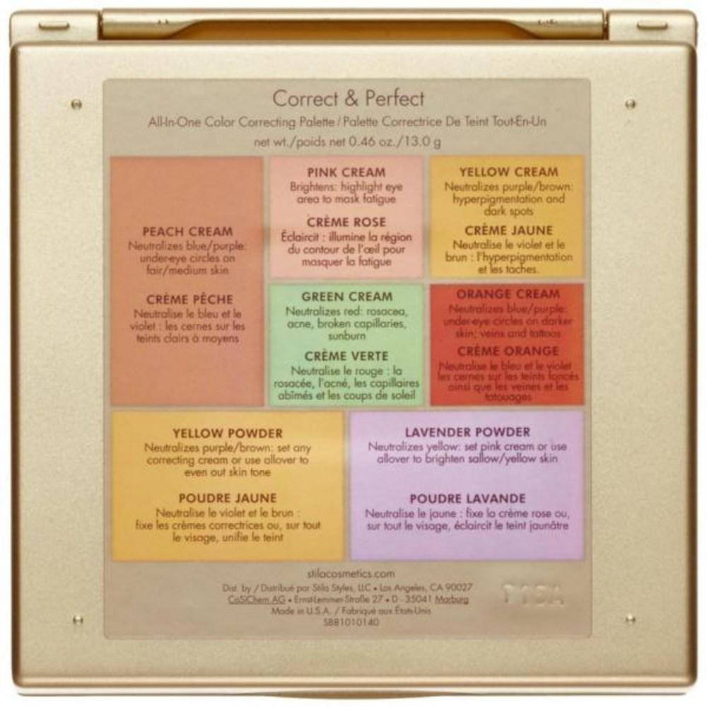 Палитра корректоров цвета Stila Correct And Perfect All-in-One 128 г, 04 унции, 1 упаковка