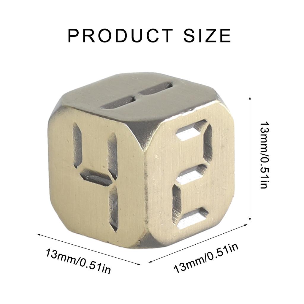Набор игральных костей 13 мм, разноцветные шестигранные игральные кости с большими числами, круглые кубики для обучения математике, обучающая игрушка для детей