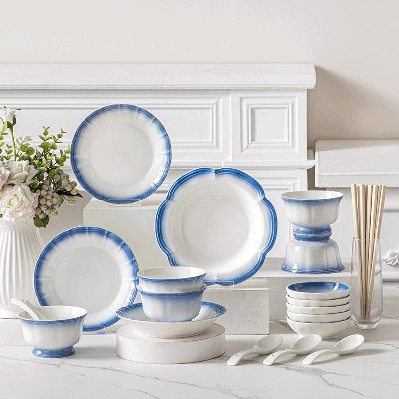 GLASSLOCK Royal Delft Набор керамической посуды на 24 предмета