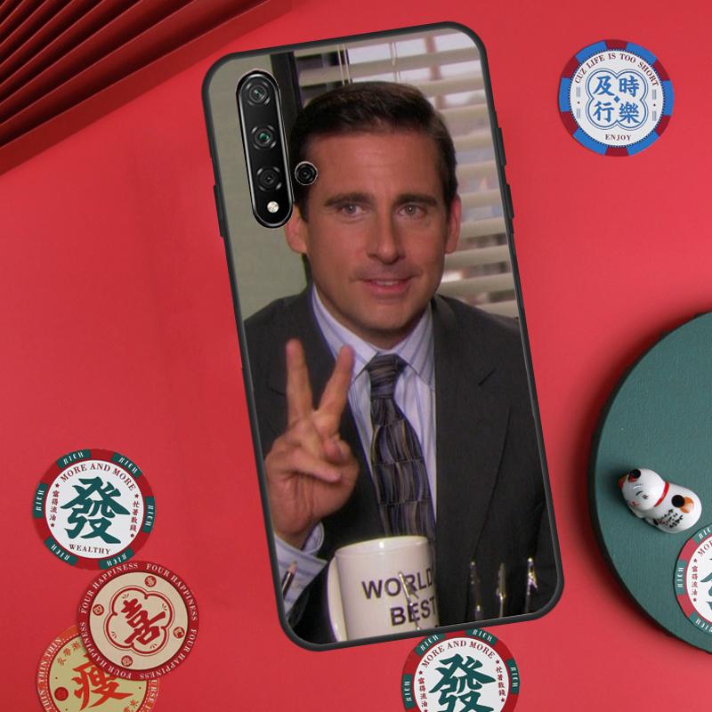 Michael Scott The Office For Huawei Nova 5T 9 10 SE 7i 8i 11i 12i Y73 Y72 Y61 Y91 Y60 Y70 Y90 P20 P30 P40 Lite Case
