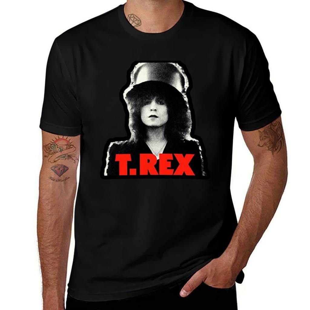 T Rex Music Artwork Tshirt Cotton T Shirt Unisex Printed T Shirts For Unisex Tshirt