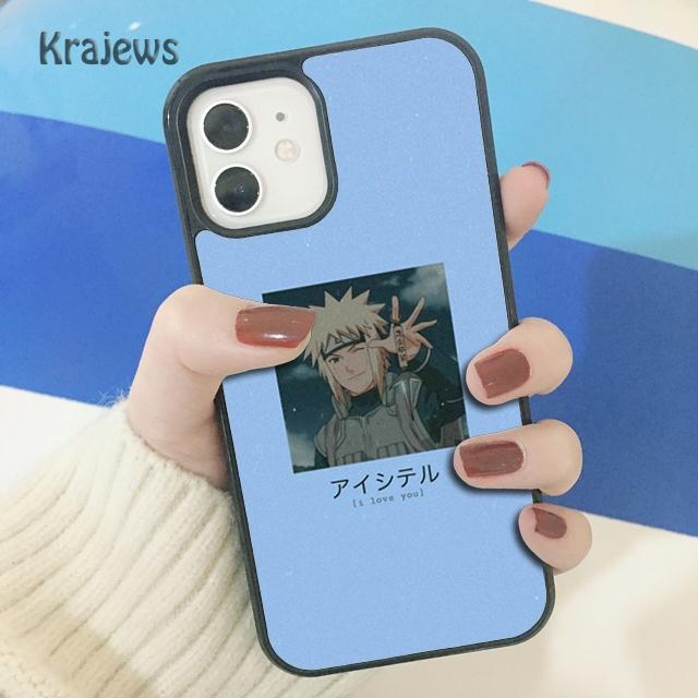 Krajews Anime icons Soft Phone Case Cover For iPhone 17 Air 16 15 14 plus 11 12 13 pro max coque Shell Fundas