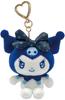 Sanrio Characters Kuromi Blue Mascot 214058-25 H10 X W10 X D4.5cm