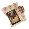 Commander EDH Command Zone Tray with Life Counter, Wooden, Compatible with Magic the Gathering (MTG)