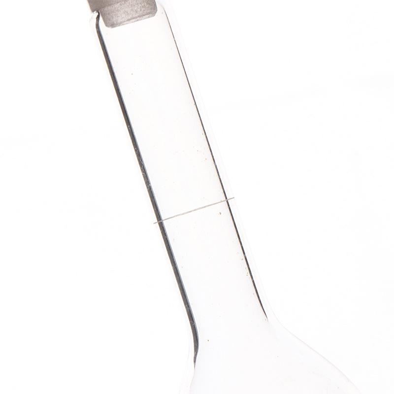 Прозрачная стеклянная мерная колба 10/25 мл, стеклянная посуда с пробкой, лабораторные принадлежности