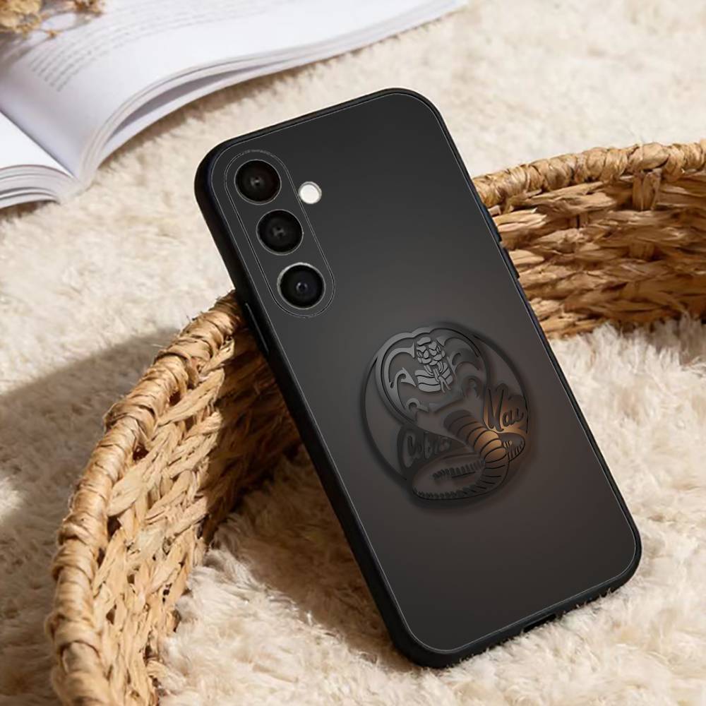 Чехол для телефона C-Cobra Kai Snake для Samsung Galaxy A91,80,73,72 ,71,53,52,32 ,31,22,21s,20, Мягкий черный чехол