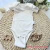 5pcs Cotton Baby Bodysuit Extender Soft Super Utility Lengthen Pads White Bodysuit Extension Strap Baby Infant Romper Partner