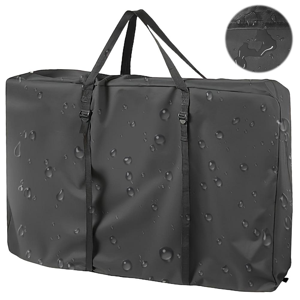 Oxford Cloth Storage Bag Reusable Wheelchair Protective Cover Large Capacity Chair Walker Bag for Beach Chair Camping Table