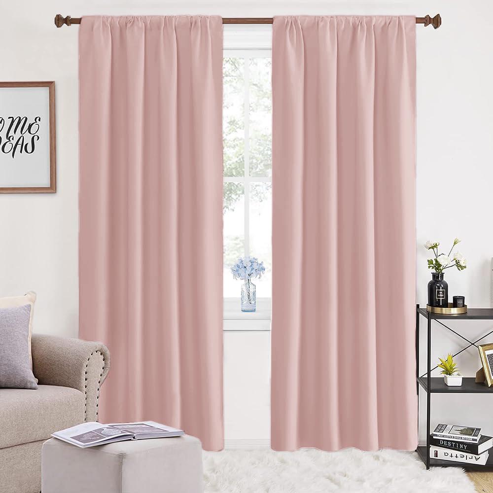 Плотные светонепроницаемые шторы с теплоизоляцией для спальни или балкона, дизайн с кулиской