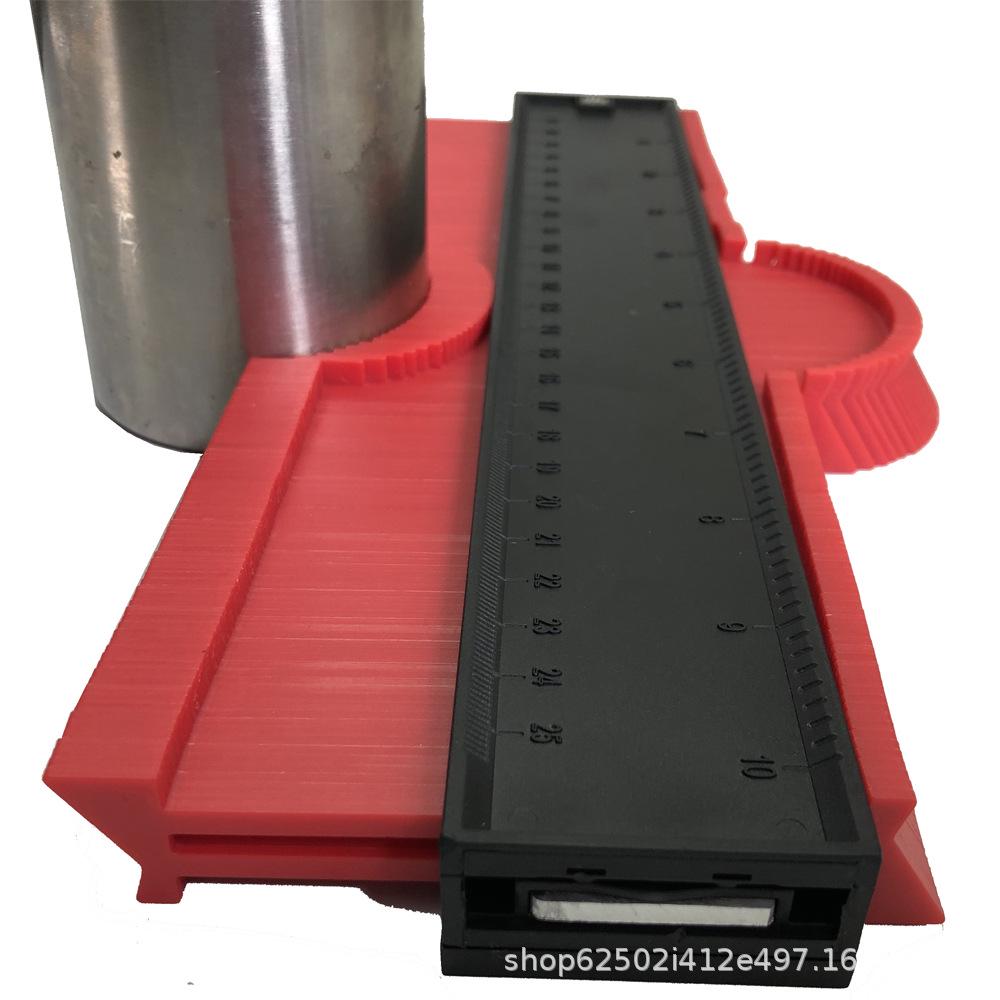 10-дюймовый контурный датчик: Дуговая линейка и угломер для деревообработки и криволинейного профилирования