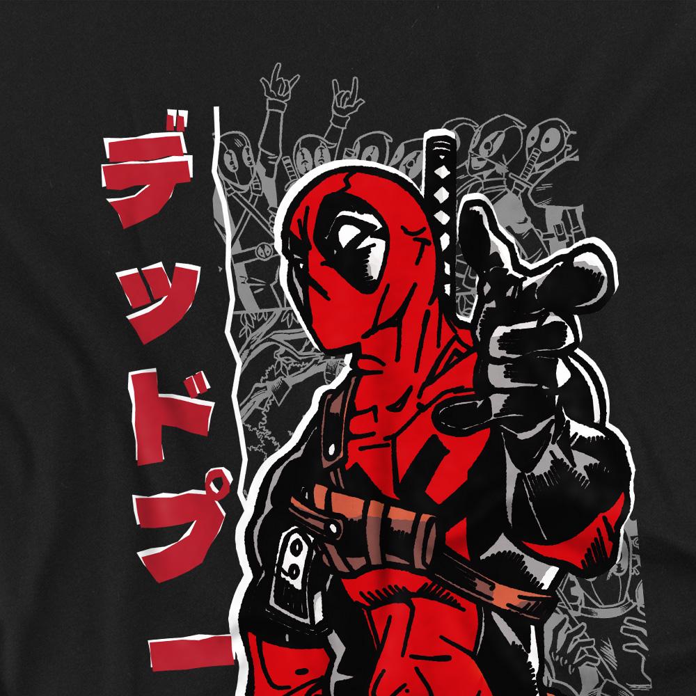 Deadpool Unisex Adult Japanese T-Shirt
